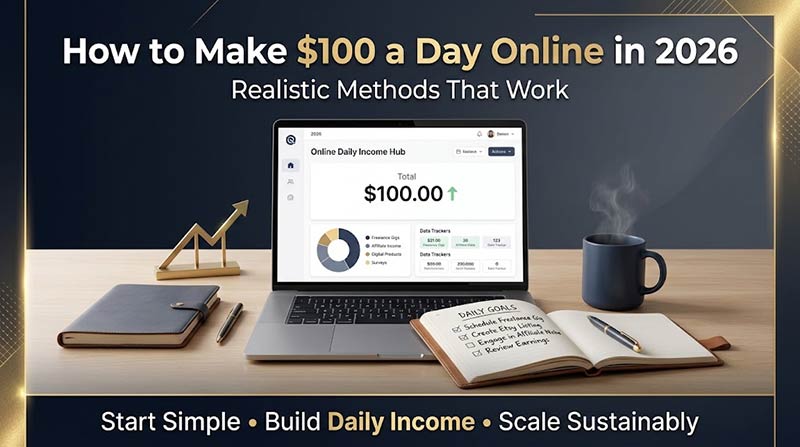 How to Make $100 a Day Online in 2026