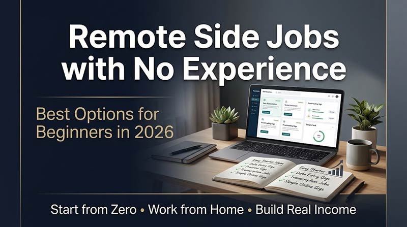 Remote Side Jobs with No Experience