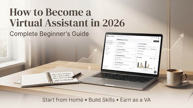 How to Become a Virtual Assistant in 2026: Complete Beginner’s Guide